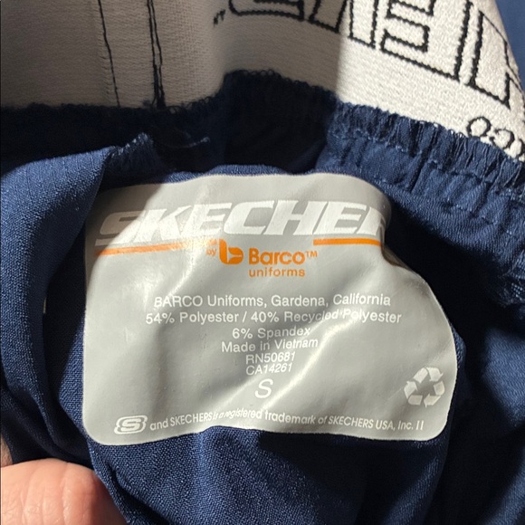 Skechers Women’s Dark Blue Scrub Pants - Picture 2 of 2